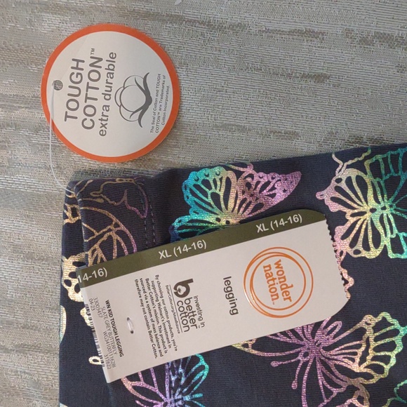 🟡 NWT Wonder Nation | Leggings - Picture 2 of 3